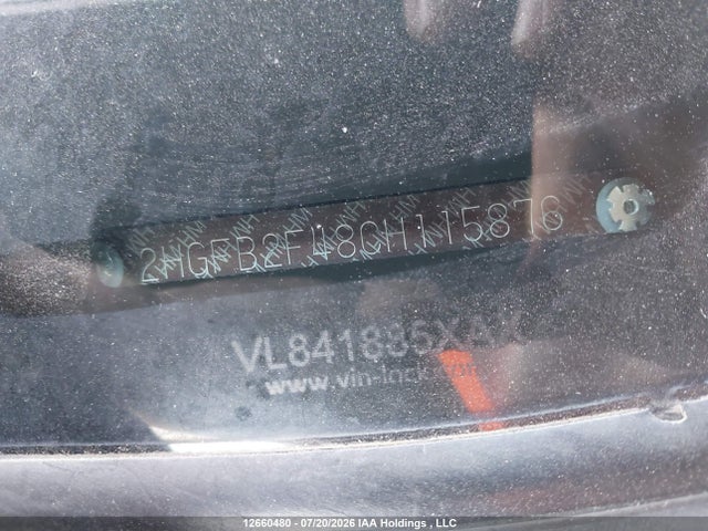 2012 Honda Civic Lx მანქანა იყიდება აუქციონზე, vin: 2HGFB2F48CH115876, აუქციონის ნომერი: 12660480