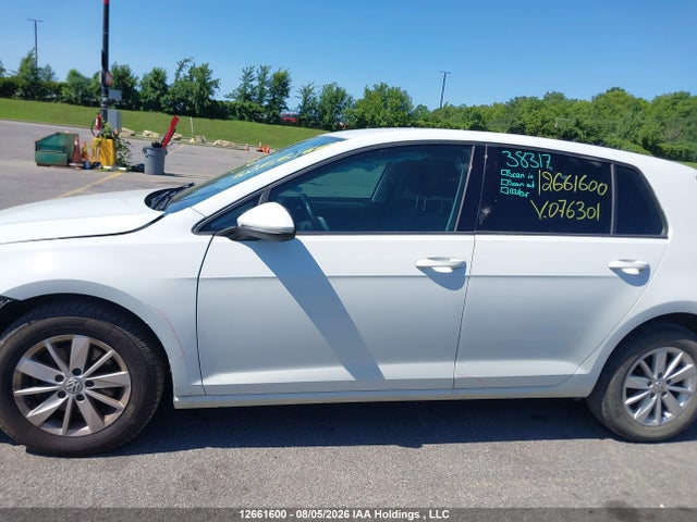 Aukcja sprzedaży 2015 Volkswagen Golf 1.8 Tsi Comfortline/1.8 Tsi Highline/1.8 Tsi Trendline, vin: 3VW217AU3FM076301, numer aukcji: 12661600