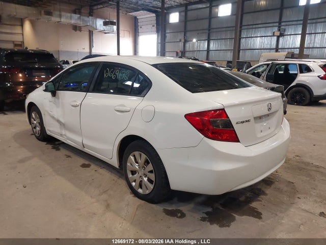 Продаж на аукціоні авто 2012 Honda Civic Lx, vin: 2HGFB2F44CH061900, номер лоту: 12669172