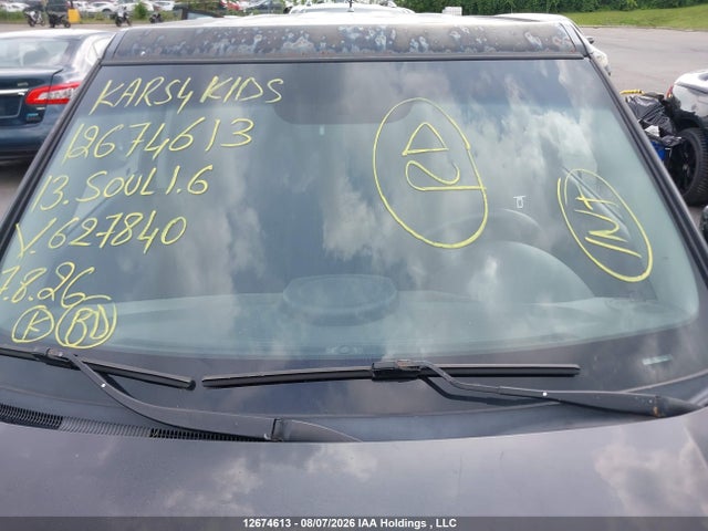 Продаж на аукціоні авто 2013 Kia Soul 1.6l (a6)/1.6l (m6), vin: KNDJT2A51D7627840, номер лоту: 12674613