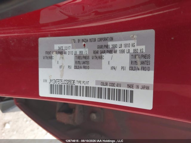Mazda Cx-3 Gx 2018 JM1DKFB76J0325536 Image 19