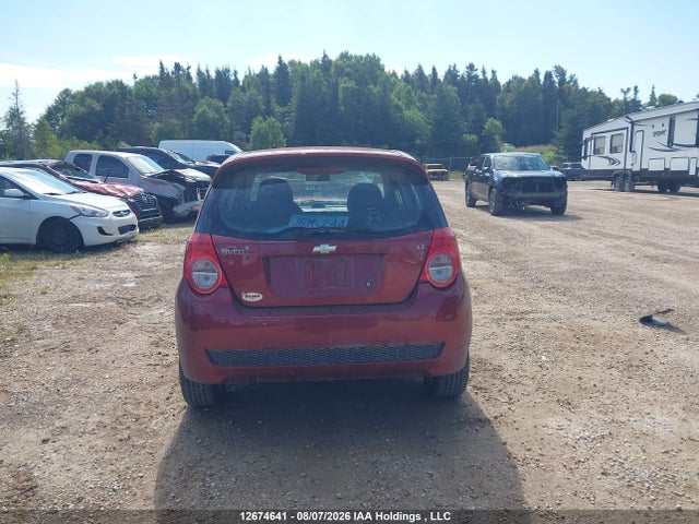 12674641 :رقم المزاد ، 3G1TC6DG9BL148922 vin ، 2011 Chevrolet Aveo Lt مزاد بيع