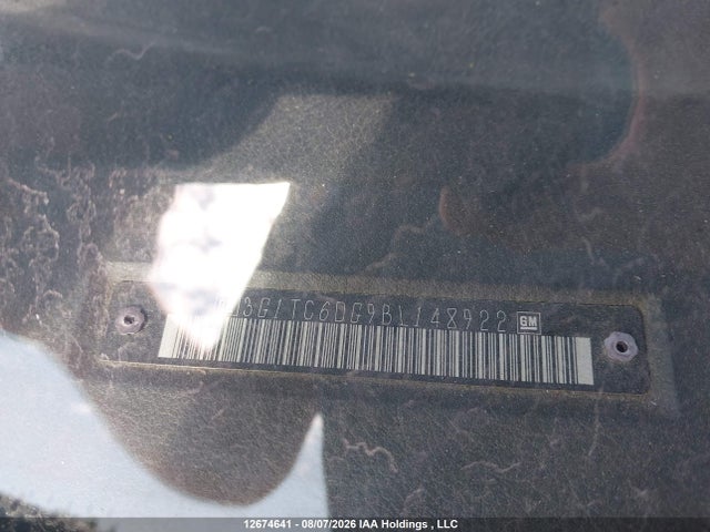 12674641 :رقم المزاد ، 3G1TC6DG9BL148922 vin ، 2011 Chevrolet Aveo Lt مزاد بيع