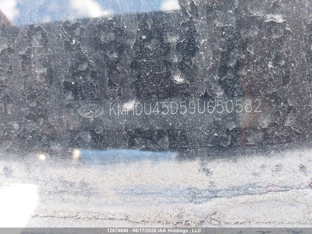 2009 Hyundai Elantra მანქანა იყიდება აუქციონზე, vin: KMHDU45D59U650582, აუქციონის ნომერი: 12674649