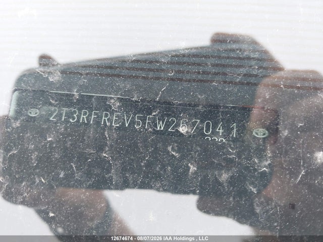 2T3RFREV5FW267041 Toyota Rav4 Xle