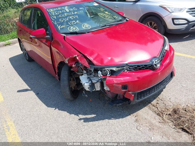 Aukcja sprzedaży 2017 Toyota Corolla Im, vin: JTNKARJE2HJ534994, numer aukcji: 12674686