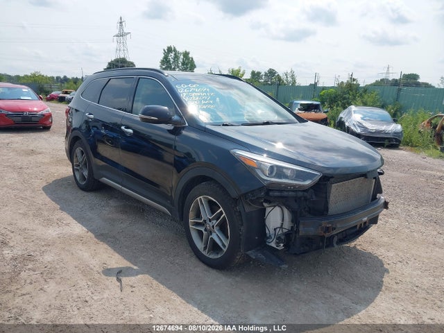 12674694 :رقم المزاد ، KM8SNDHFXHU236097 vin ، 2017 Hyundai Santa Fe Xl Limited مزاد بيع