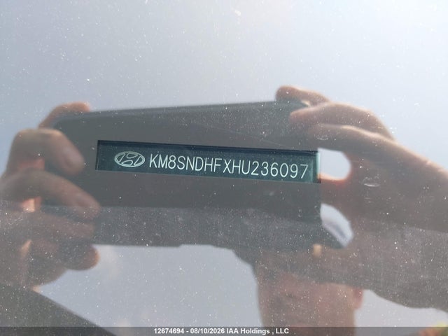 Продаж на аукціоні авто 2017 Hyundai Santa Fe Xl Limited, vin: KM8SNDHFXHU236097, номер лоту: 12674694