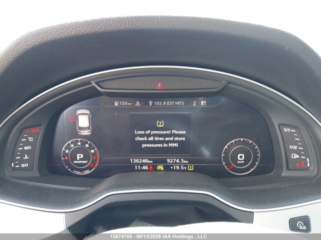 Aukcja sprzedaży 2019 Audi Q7 Prestige, vin: WA1VAAF79KD015812, numer aukcji: 12674705