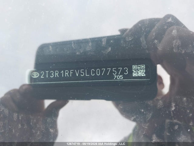 2T3R1RFV5LC077573 Toyota Rav4 Xle