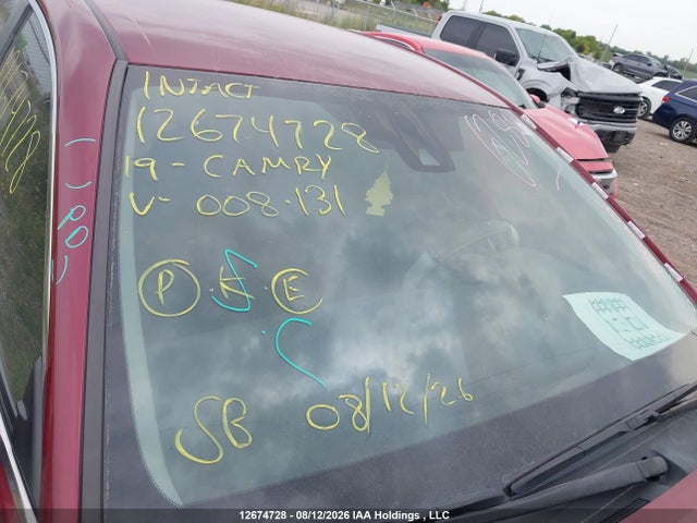 4T1B31HK5KU008131 Toyota Camry