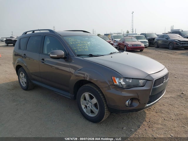 12674729 :رقم المزاد ، JA4JT3AXXBU610471 vin ، 2011 Mitsubishi Outlander Ls مزاد بيع