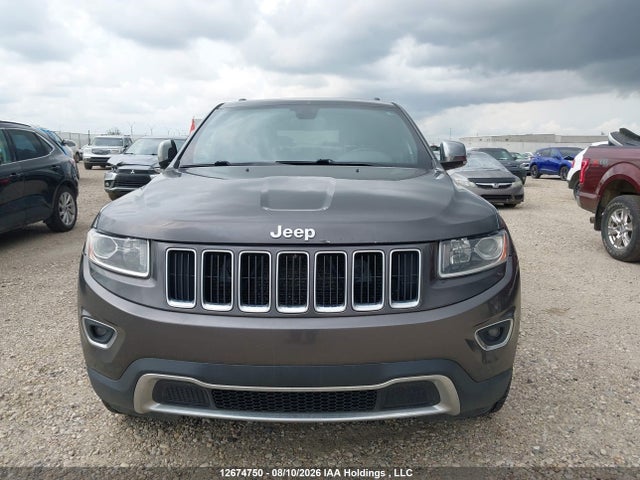 Продажа на аукционе авто 2016 Jeep Grand Cherokee Limited, vin: 1C4RJFBG6GC443389, номер лота: 12674750