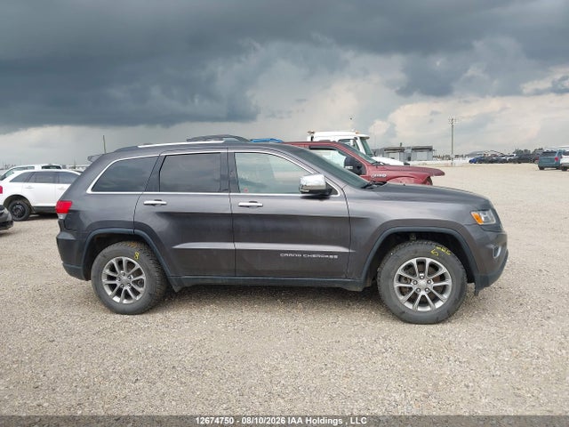 12674750 :رقم المزاد ، 1C4RJFBG6GC443389 vin ، 2016 Jeep Grand Cherokee Limited مزاد بيع