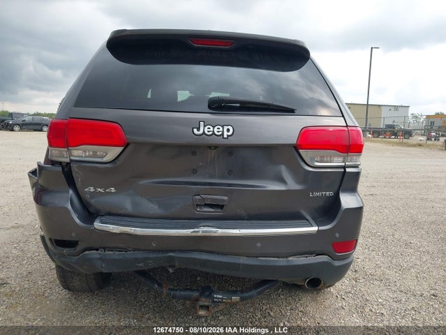Продажа на аукционе авто 2016 Jeep Grand Cherokee Limited, vin: 1C4RJFBG6GC443389, номер лота: 12674750