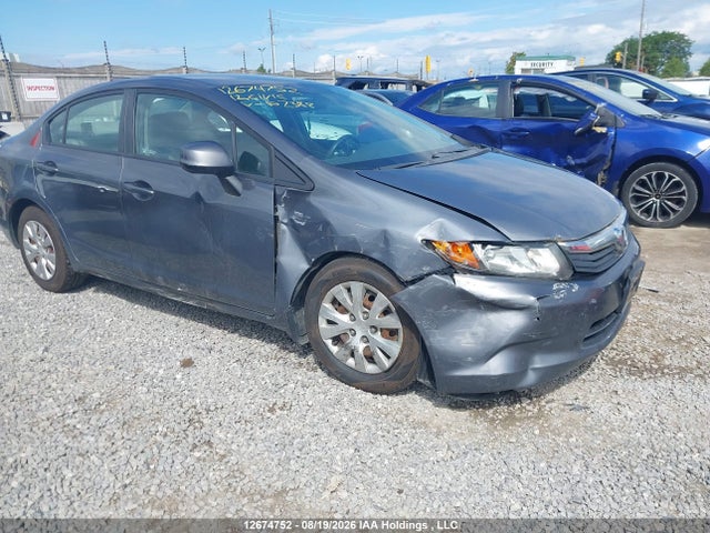 2012 Honda Civic Lx მანქანა იყიდება აუქციონზე, vin: 2HGFB2F47CH102388, აუქციონის ნომერი: 12674752
