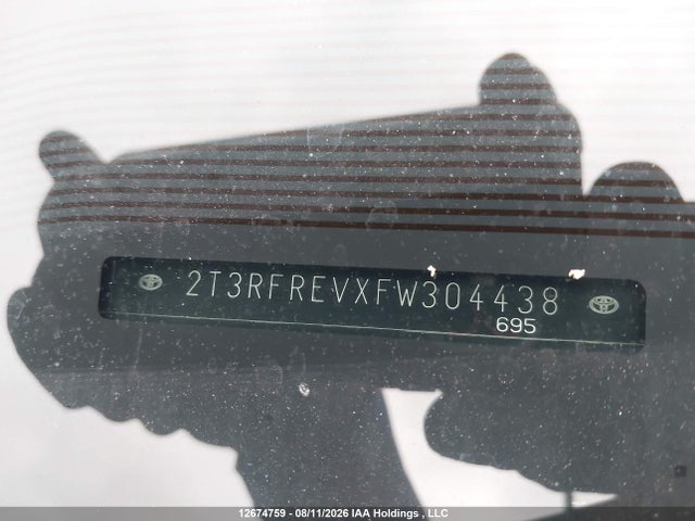 Toyota Rav4 Xle 2015 2T3RFREVXFW304438 Image 19