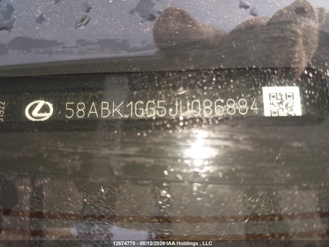 58ABK1GG5JU086884 Lexus Es 350 350