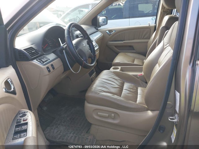 2009 Honda Odyssey Ex-l მანქანა იყიდება აუქციონზე, vin: 5FNRL387X9B502692, აუქციონის ნომერი: 12674783