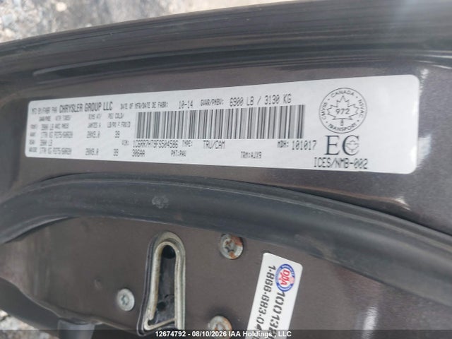 RAM 1500 Sport 2015 1C6RR7HT9FS504586 Image 9