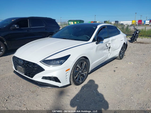 2021 Hyundai Sonata Sel Plus მანქანა იყიდება აუქციონზე, vin: 5NPEJ4J22MH132034, აუქციონის ნომერი: 12674802