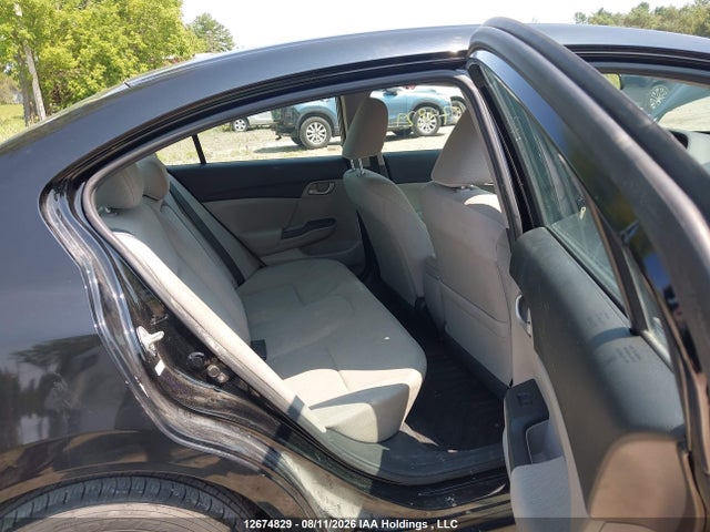 12674829 :رقم المزاد ، 2HGFB2F46DH020525 vin ، 2013 Honda Civic مزاد بيع