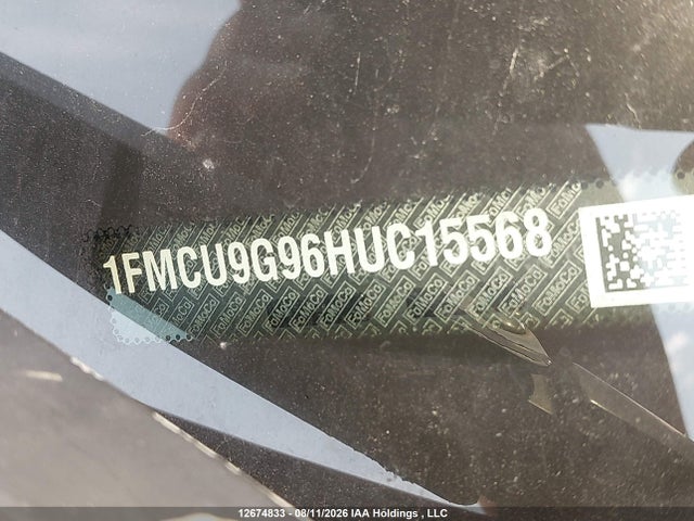 Ford ESCAPE SE 2017 1FMCU9G96HUC15568 Image 9