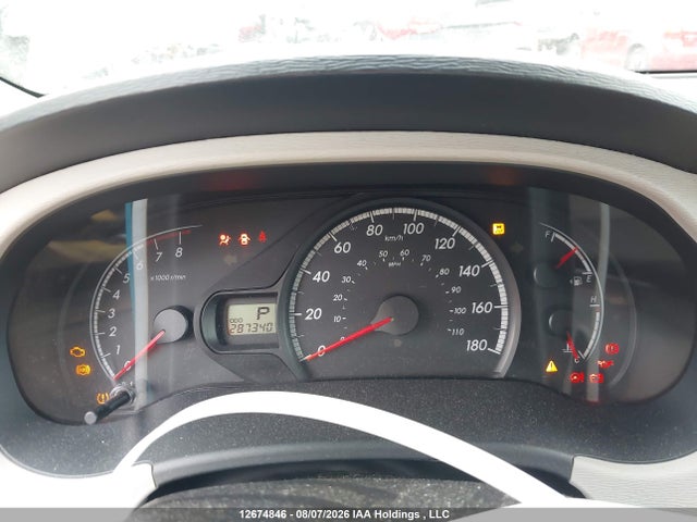 12674846 :رقم المزاد ، 5TDKK3DCXCS259525 vin ، 2012 Toyota Sienna Le مزاد بيع