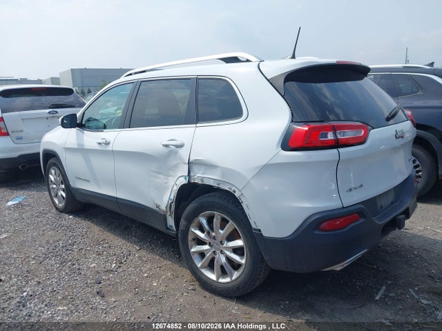 Продажа на аукционе авто 2016 Jeep Cherokee Limited, vin: 1C4PJMDS2GW130111, номер лота: 12674852