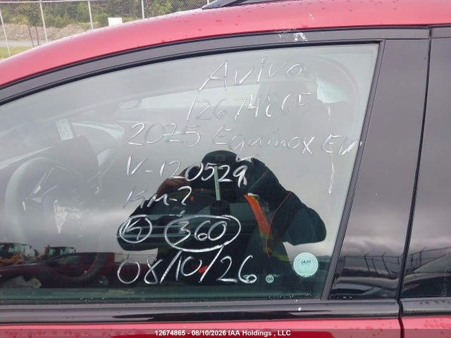 12674865 :رقم المزاد ، 3GN7DSRR2SS120529 vin ، 2025 Chevrolet Equinox Ev Rs مزاد بيع