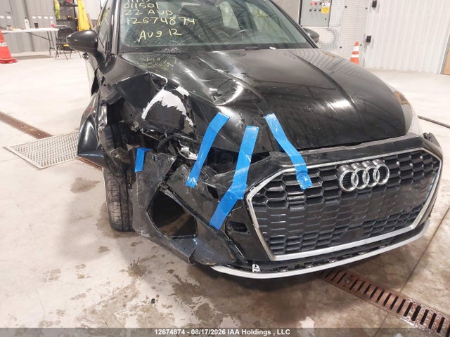 Продажа на аукционе авто 2022 Audi A3 Premium, vin: WAUGUCGY0NA011501, номер лота: 12674874