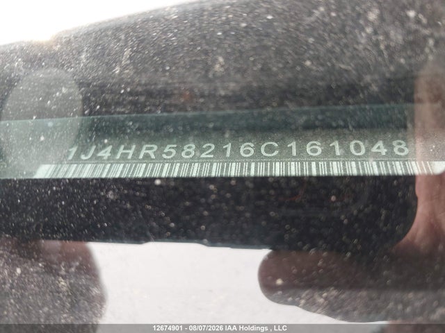 2006 Jeep Grand Cherokee Limited მანქანა იყიდება აუქციონზე, vin: 1J4HR58216C161048, აუქციონის ნომერი: 12674901