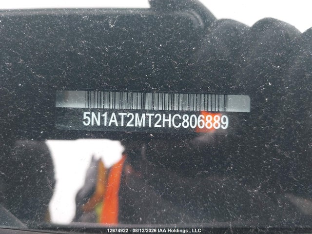 Продажа на аукционе авто 2017 Nissan Rogue S/sv, vin: 5N1AT2MT2HC806889, номер лота: 12674922