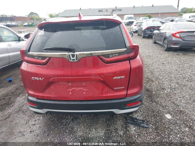 2022 Honda Cr-v Sport მანქანა იყიდება აუქციონზე, vin: 2HKRW2H47NH204233, აუქციონის ნომერი: 12674939