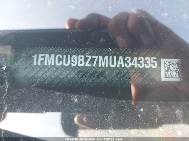 Продаж на аукціоні авто 2021 Ford Escape, vin: 1FMCU9BZ7MUA34335, номер лоту: 12674946