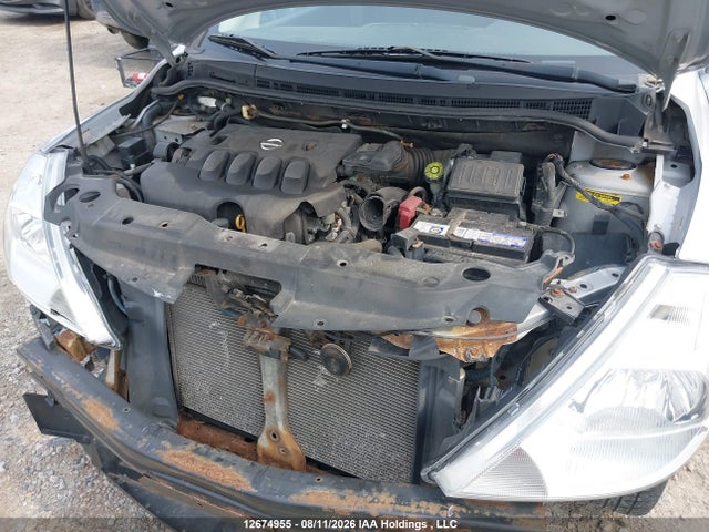 2010 Nissan Versa 1.8s მანქანა იყიდება აუქციონზე, vin: 3N1BC1CP3AL428201, აუქციონის ნომერი: 12674955