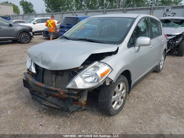 2010 Nissan Versa 1.8s მანქანა იყიდება აუქციონზე, vin: 3N1BC1CP3AL428201, აუქციონის ნომერი: 12674955