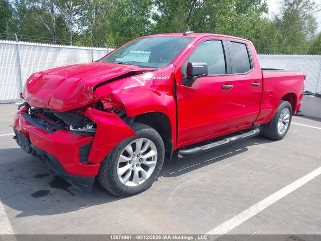 Продаж на аукціоні авто 2019 Chevrolet Silverado K1500 Custom, vin: 1GCRYBEF8KZ312610, номер лоту: 12674961