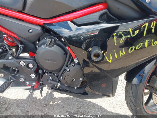 Aukcja sprzedaży 2013 Yamaha Fz6 R, vin: JYARJ18N4DA001643, numer aukcji: 12674978