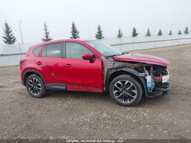 12674984 :رقم المزاد ، JM3KE4DY6G0770626 vin ، 2016 Mazda Cx-5 Gt مزاد بيع