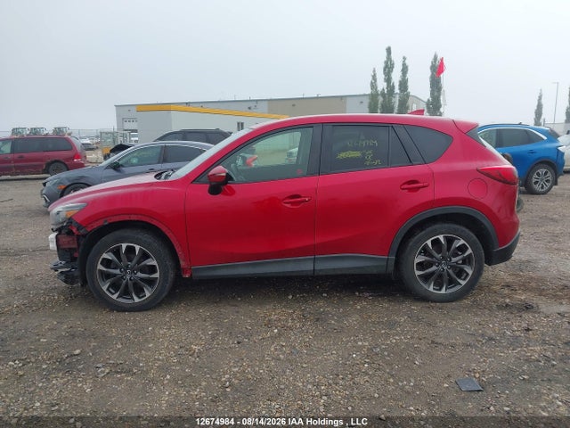 12674984 :رقم المزاد ، JM3KE4DY6G0770626 vin ، 2016 Mazda Cx-5 Gt مزاد بيع