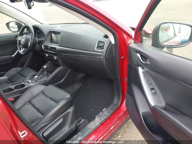 12674984 :رقم المزاد ، JM3KE4DY6G0770626 vin ، 2016 Mazda Cx-5 Gt مزاد بيع