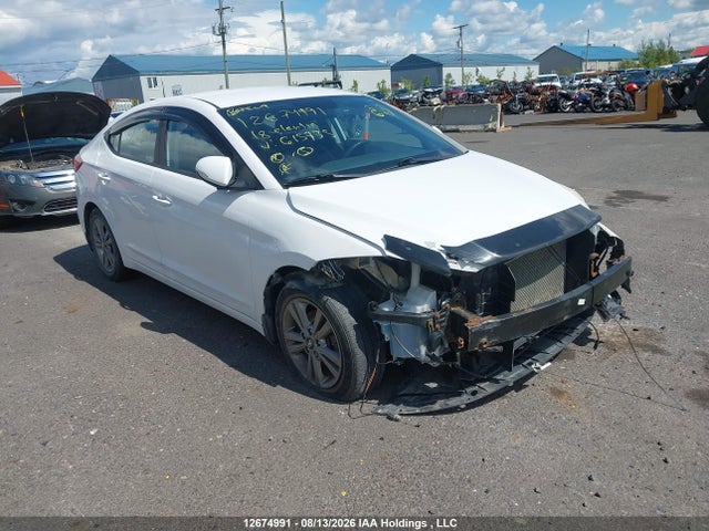 2018 Hyundai Elantra Gl მანქანა იყიდება აუქციონზე, vin: KMHD84LF9JU615735, აუქციონის ნომერი: 12674991