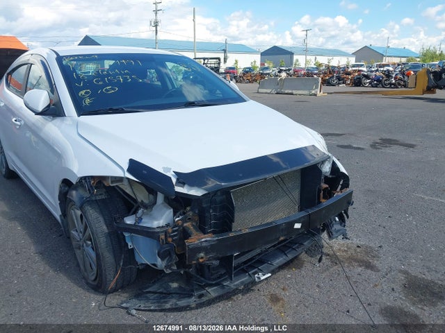2018 Hyundai Elantra Gl მანქანა იყიდება აუქციონზე, vin: KMHD84LF9JU615735, აუქციონის ნომერი: 12674991