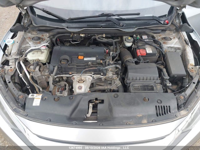 Honda Civic Lx 2018 2HGFC2F62JH034240 Image 10