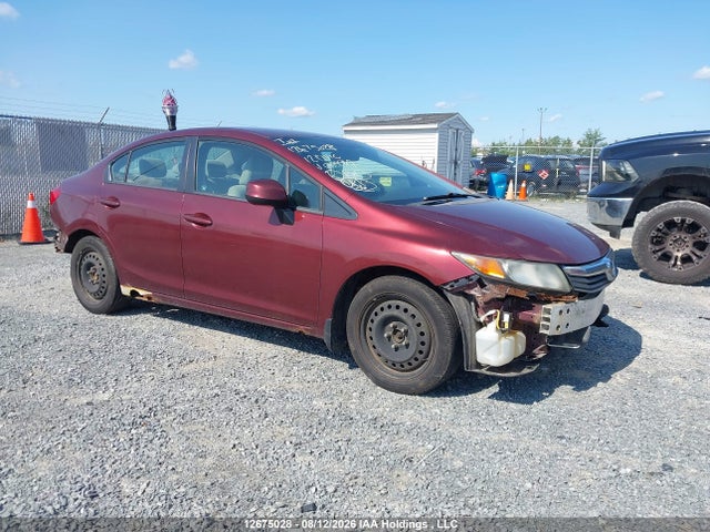 2012 Honda Civic Lx მანქანა იყიდება აუქციონზე, vin: 2HGFB2F4XCH044969, აუქციონის ნომერი: 12675028