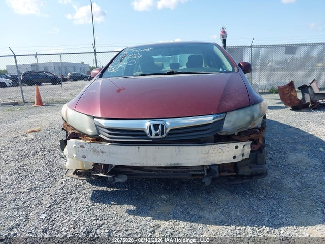 2012 Honda Civic Lx მანქანა იყიდება აუქციონზე, vin: 2HGFB2F4XCH044969, აუქციონის ნომერი: 12675028