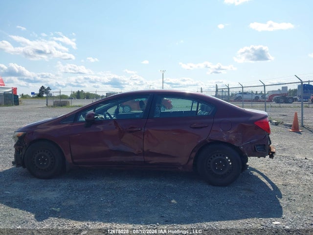 2012 Honda Civic Lx მანქანა იყიდება აუქციონზე, vin: 2HGFB2F4XCH044969, აუქციონის ნომერი: 12675028