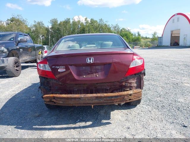 2012 Honda Civic Lx მანქანა იყიდება აუქციონზე, vin: 2HGFB2F4XCH044969, აუქციონის ნომერი: 12675028