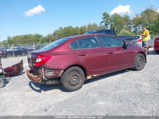 2012 Honda Civic Lx მანქანა იყიდება აუქციონზე, vin: 2HGFB2F4XCH044969, აუქციონის ნომერი: 12675028